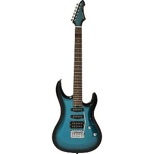Guitarra Aria Pro II MAC-STD Metallic Blue Shade
