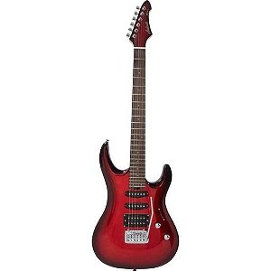 Guitarra Aria Pro II MAC-STD Metallic Red Shade