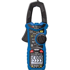 Alicate Amperímetro Minipa ET-3166B Azul/Preto