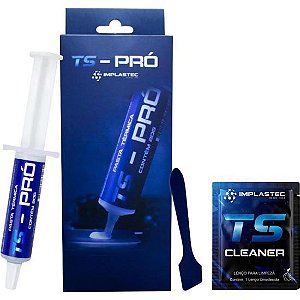 Pasta Térmica Cinza de Alta Performance Ts Pro 20g Implastec