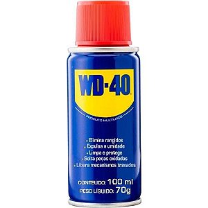 Kit 12 WD40 Lubrificante/Desengripante Aerossol Spray 100Ml