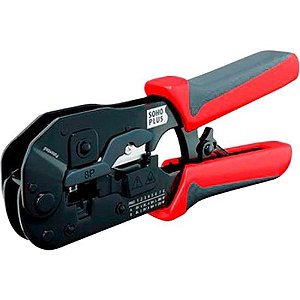 Alicate de Crimpar RJ45 de Passagem Sohoplus