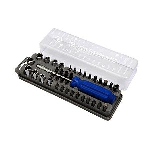 Chave Multi C/39 Soquetes Fenda Phillips E Torx Brasfort