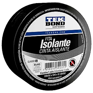 Fita Isolante Uso Geral 19mmx5m Tekbond