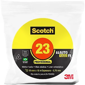 Fita de Autofusão 19mmx10m 23BR Preta 3M