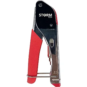 Alicate Para Crimpar RG59/RG6 Storm Vermelho