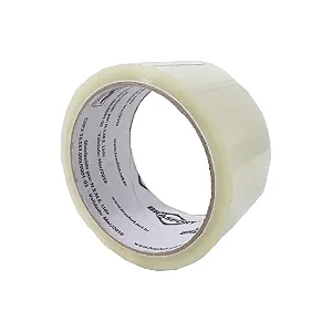 Fita Adesiva Para Embalagem 48mm X 45m Transparente Brasfort (5 Un)
