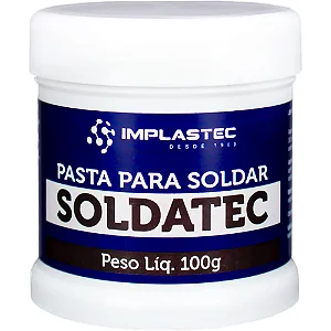 Pasta Para Solda Soldatec 100g Implastec