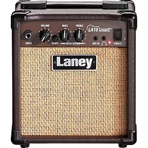 Amplificador Para Violão Laney LA10 Marrom 10w