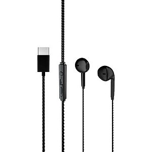 Fone de Ouvido Lecoo EH104 USB-C Preto