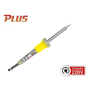 Ferro de Solda 25W 220V Plus SC30P Amarelo Hikari