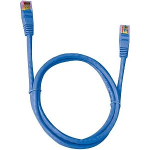 Patch Cord Cat5E 10m Azul PlusCable