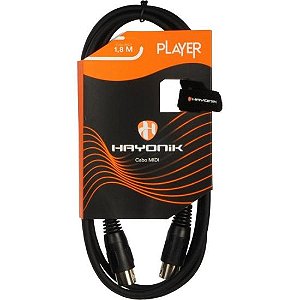 Cabo Midi Para Instrumentos Hayonik Player 1,8m