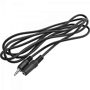Cabo P2 Estéreo x J2 Estéreo 3m CBPD0014 Preto Storm - PCT / 10