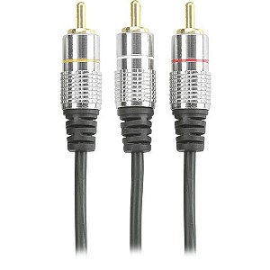 Cabo 3RCA X 3RCA 10m Metal Storm