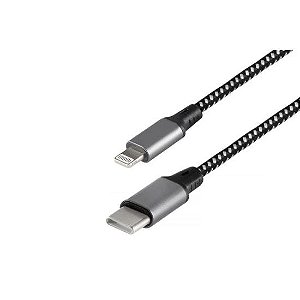 Cabo USB-C Tipo C Macho x Lightining 1m Storm