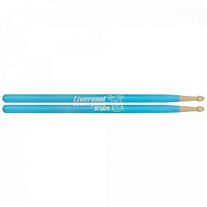 Baqueta para Bateria Classic Kids Azul Liverpool - PAR / 2