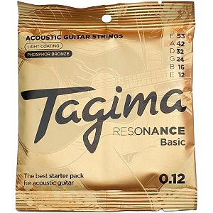 Encordoamento Para Violão .012-.053 Resonance Basic Tagima