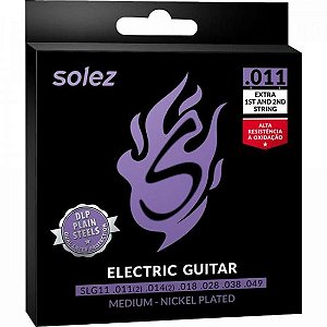 Encordoamento Guitarra Solez SLG11 011