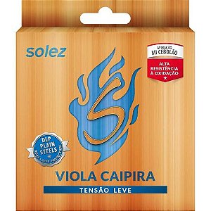 Encordoamento Para Viola Caipira Leve Solez