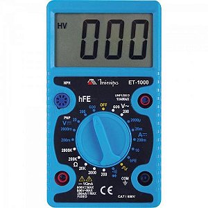 Multimetro Digital Minipa ET-1000 Azul