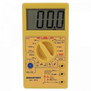 Multímetro Digital Com Display de 2,5 Brasfort