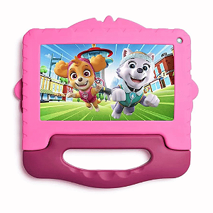 TABLET MULTILASER PATRULHA CANINA SKYE NB422 4GB RAM 64GB TELA 7" ANDROID 13 QUAD CORE MULTI + CASE