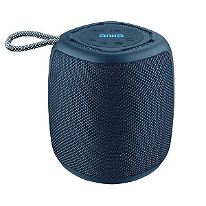 CAIXA DE SOM AIWA MINI SPEAKER AWS-SP-03-BL BIVOLT - AZUL
