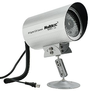 CÂMERA MULTITOC CCD COLOR IR100 1/ 3" SHARP 420 LINHAS 100MTS