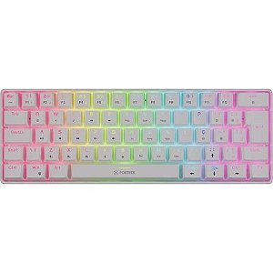 Teclado Mecânico Fortrek Gravity Air Compact Wireless Branco