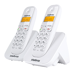 TELEFONE SEM FIO INTELBRAS TS3112 RAMAL BRANCO
