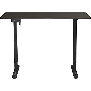 Mesa Elétrica Altura Ajustável Motor único Fortrek Lift Preta 120×60