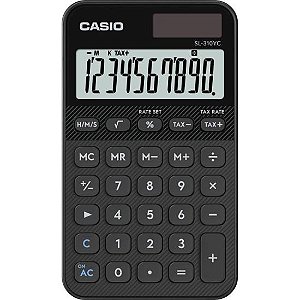 Calculadora de Bolso Casio SL310YC 10 Dígitos Preta