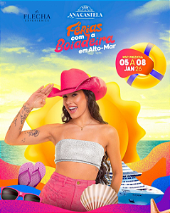 Navio da Ana Castela 2026 | Férias com a Boiadeira em Alto Mar