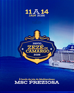 Navio do Zezé 2026 | Um Verão Entre Amigos em Alto-Mar