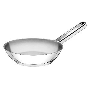 Frigideira Tramontina Allegra Fundo Triplo 24cm 2,1L Aço Inox