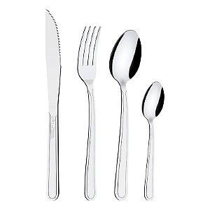 Faqueiro Inox Tramontina Búzios 72 Peças