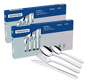 Faqueiro Aço Inox Tramontina 48 Peças Buzios