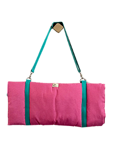 Bolsa Colchonete - Rosa e Azul