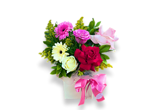 Arranjo com Mix de Flores Naturais