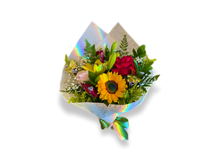 Buquê de Flores Mistas com Chocolate