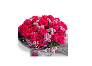 Buquê de Rosas Importadas Gigante