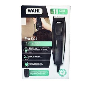 Máquina de Cortar Cabelo Pro Cut Preta 127V Wahl