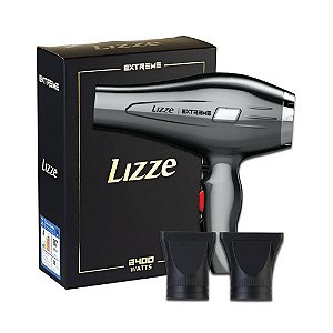 Secador de Cabelo Lizze Extreme Cinza 2400W 220V