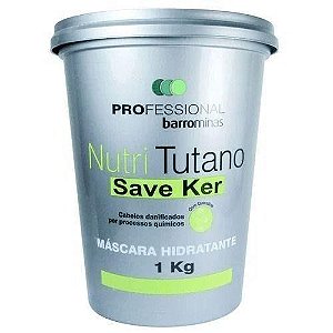 Barrominas Nutri Tutano Save Ker Máscara Capilar Hidratação Profunda 1kg