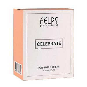 Felps Celebrate Perfume Capilar para Cabelos Brilho e Toque Sedoso 25ml