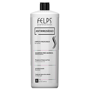 Felps Professional Shampoo Antirresíduo Limpeza Profunda 1000ml
