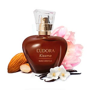 Eudora Kiss Me Nude Caramelo Desodorante Colônia Feminina 50ml