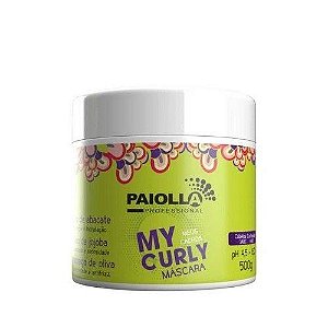 Paiolla Meus Cachos My Curly Máscara Capilar Hidratação e Brilho 500g