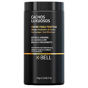 Kbell Creme de Pentear Cachos Luxuosos Definição e Hidratação 1kg